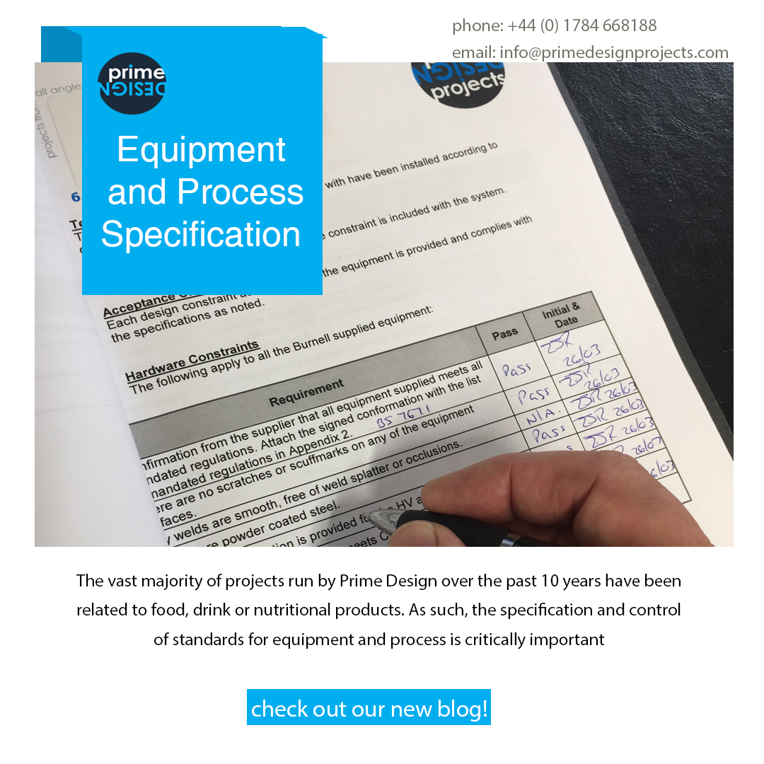 Equipment and Process Specification